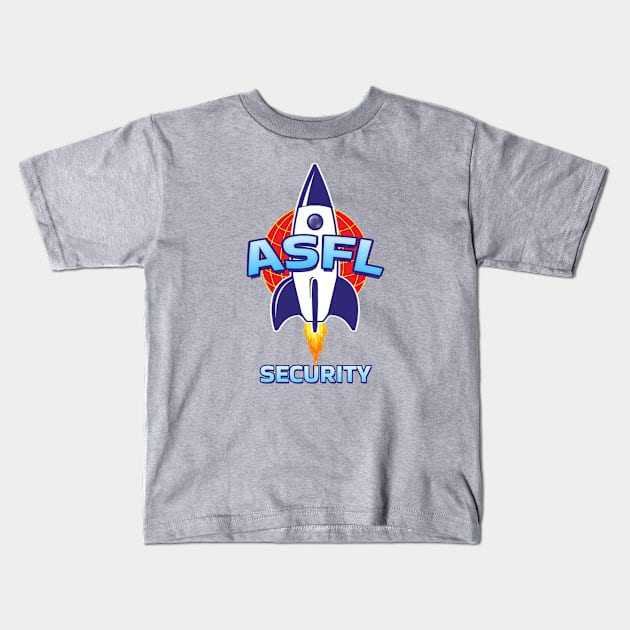 ASFL SECURITY Kids T-Shirt by Duds4Fun